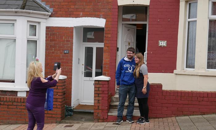 Stacey's house on the Gavin and Stacey Tour